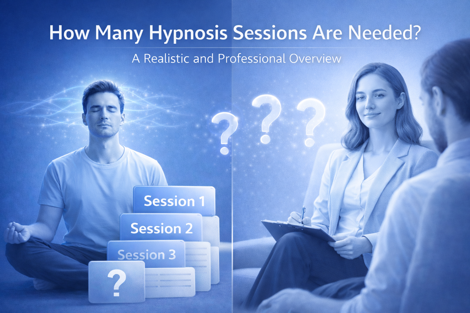 How Many Hypnosis Sessions Are Needed? A Realistic and Professional Overview